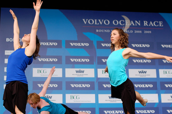 Accumulation Dance, 2009 Volvo Ocean Race at Fan Pier, Boston